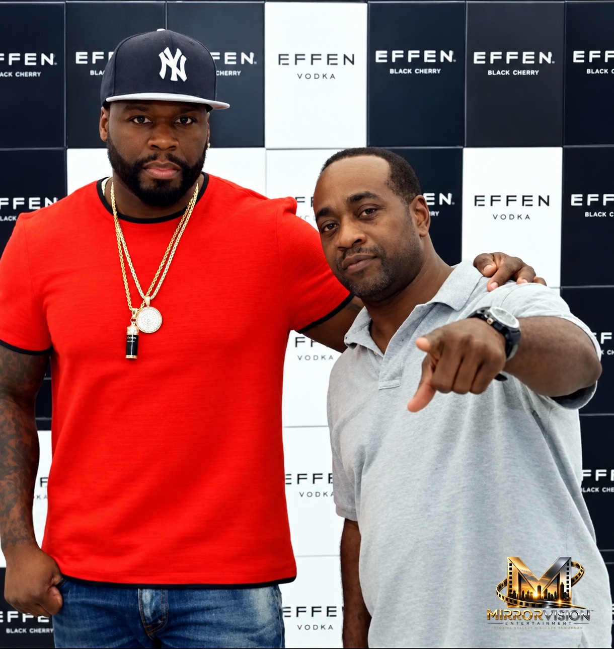 Ren Leo with 50 Cent