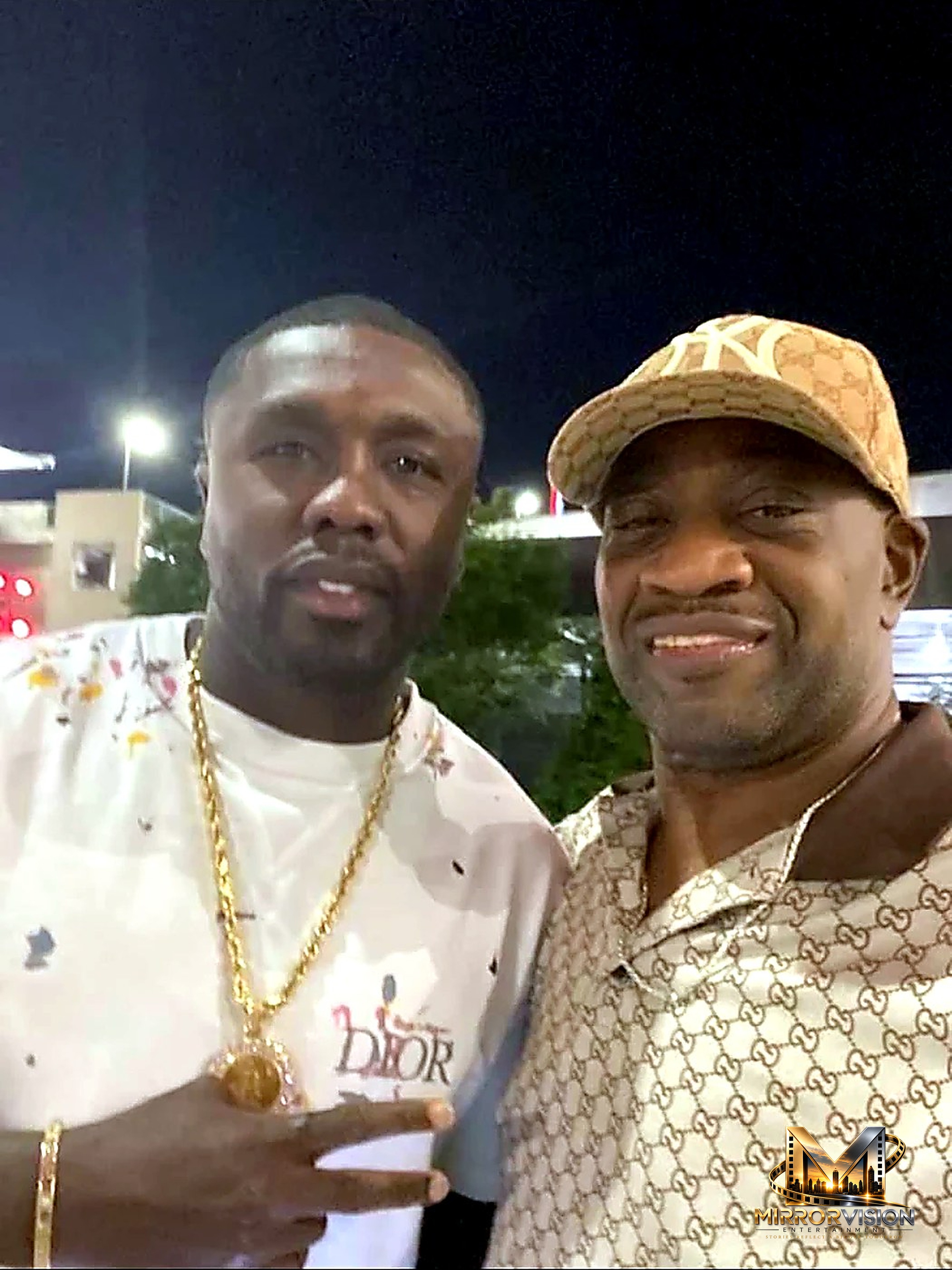 Ren Leo with Andre Berto