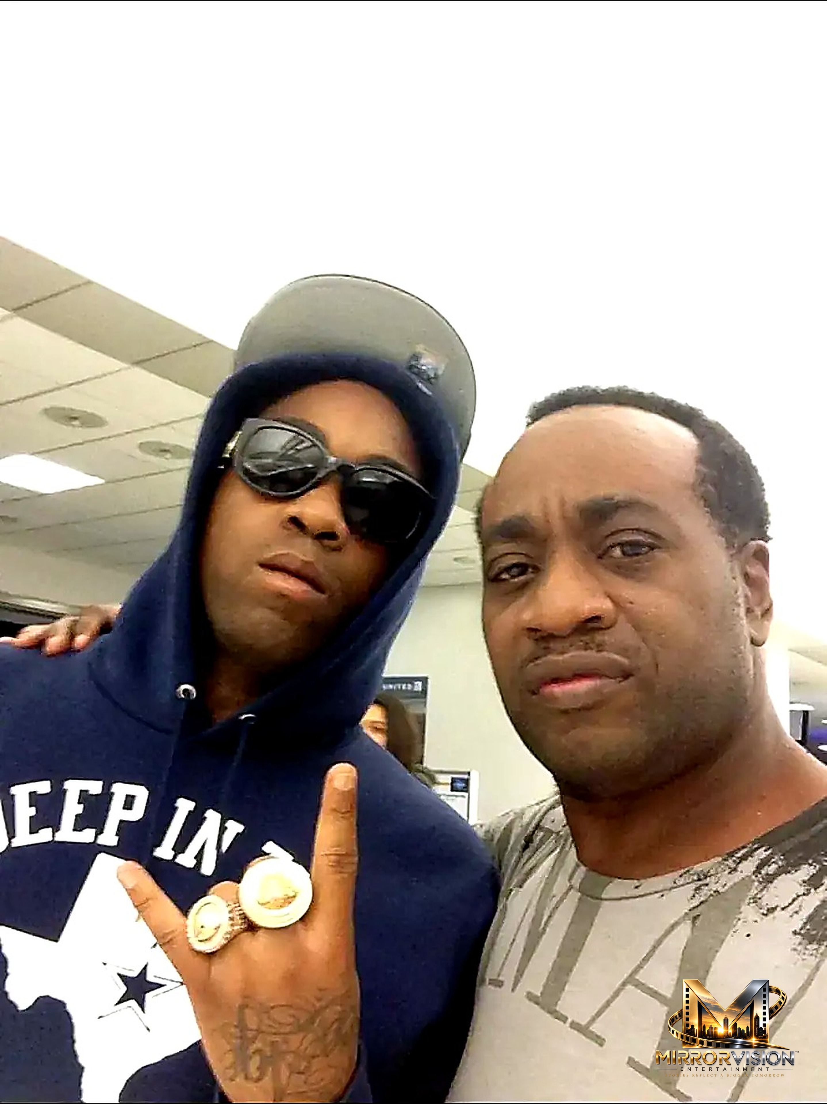 Ren Leo with Mike Jones