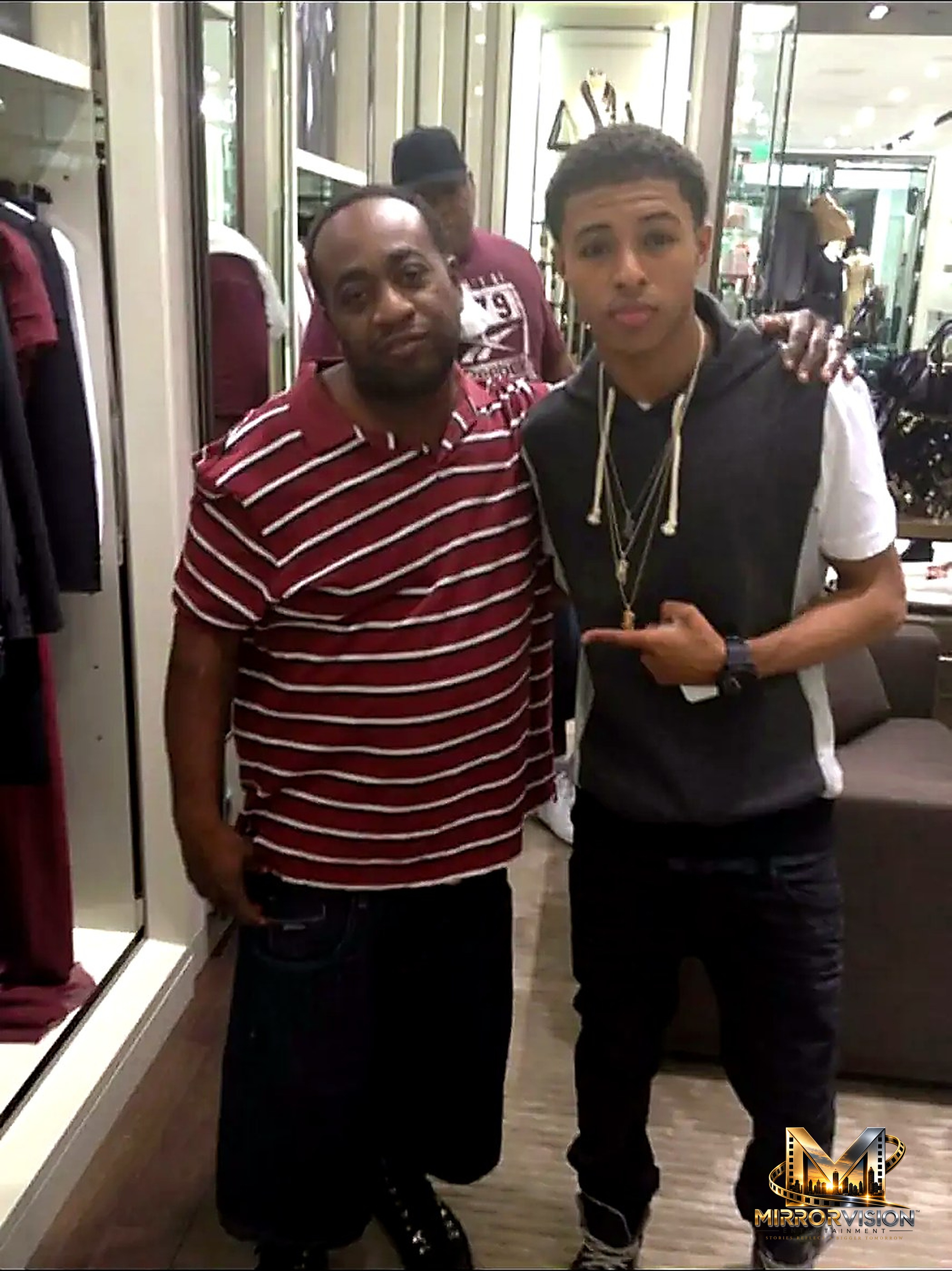 Ren Leo with Diggy Simmons