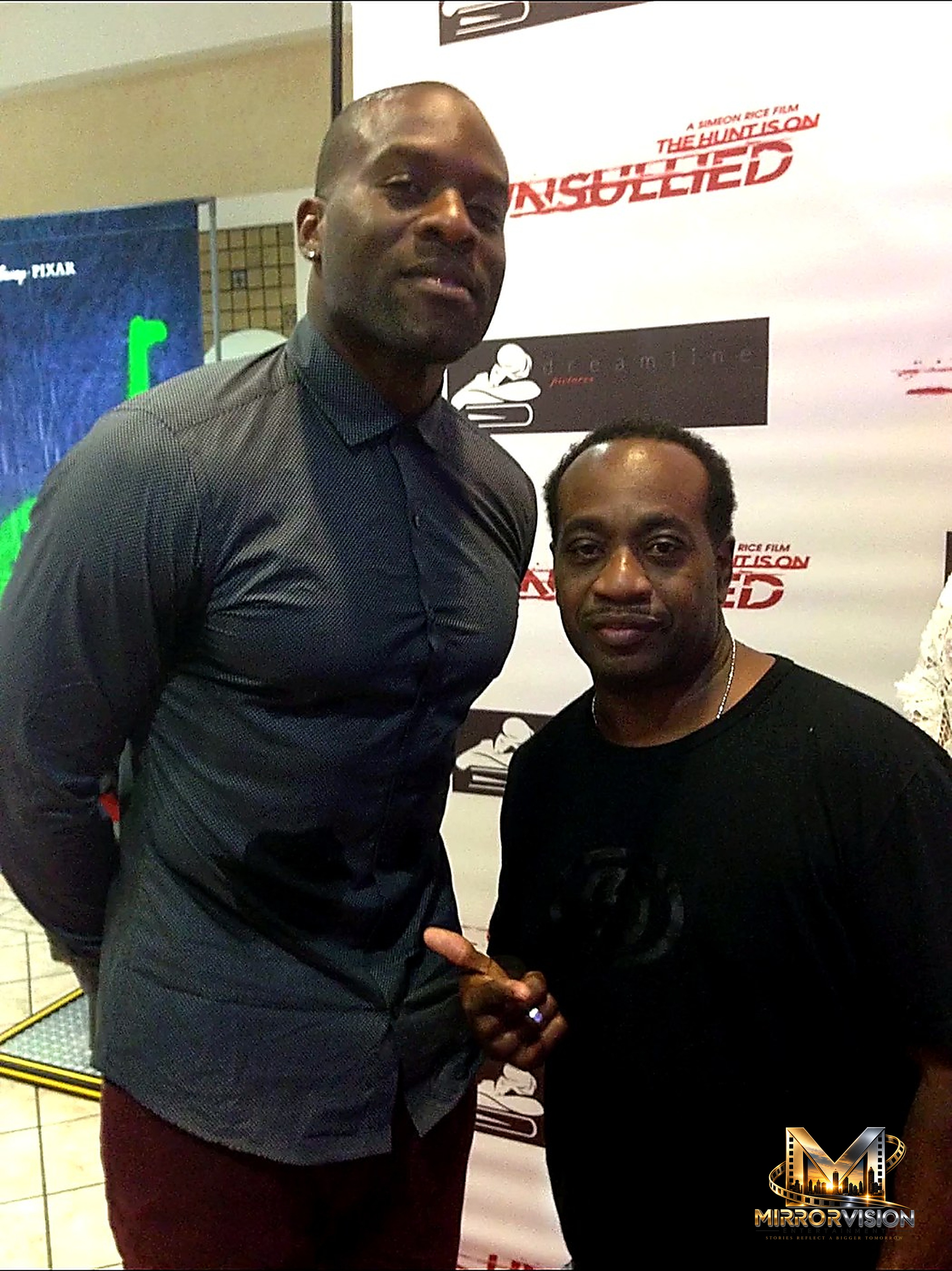 Ren Leo with Simeon Rice
